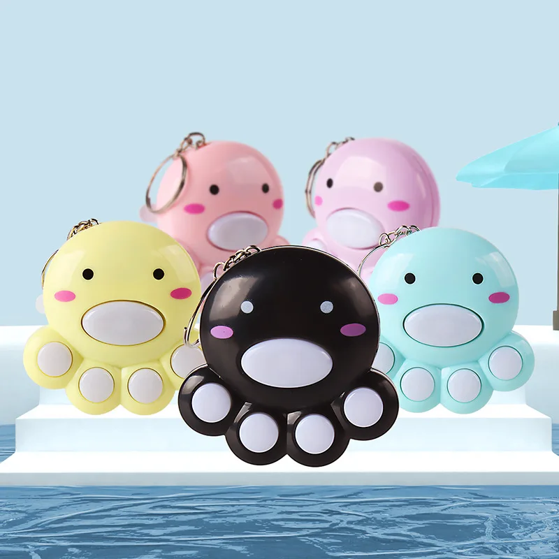 New Cartoon Cute Octopus Memory Game Machine Toys Mini Electronic Game Machine portachiavi ciondolo Twisted Egg Game Machine Toys