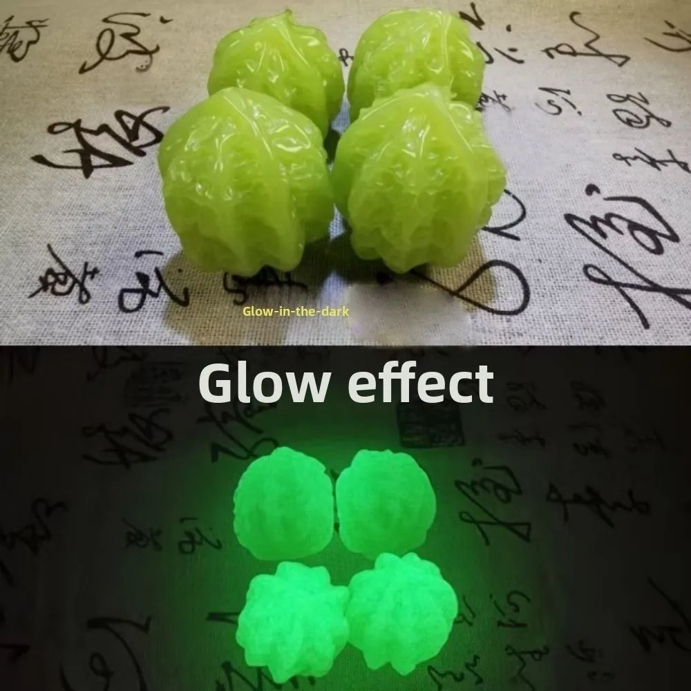 New Stone Hand Massage Balls Glow Effect Relax Hands Hand Training Massage Stone Collection Handheld Small Ornaments