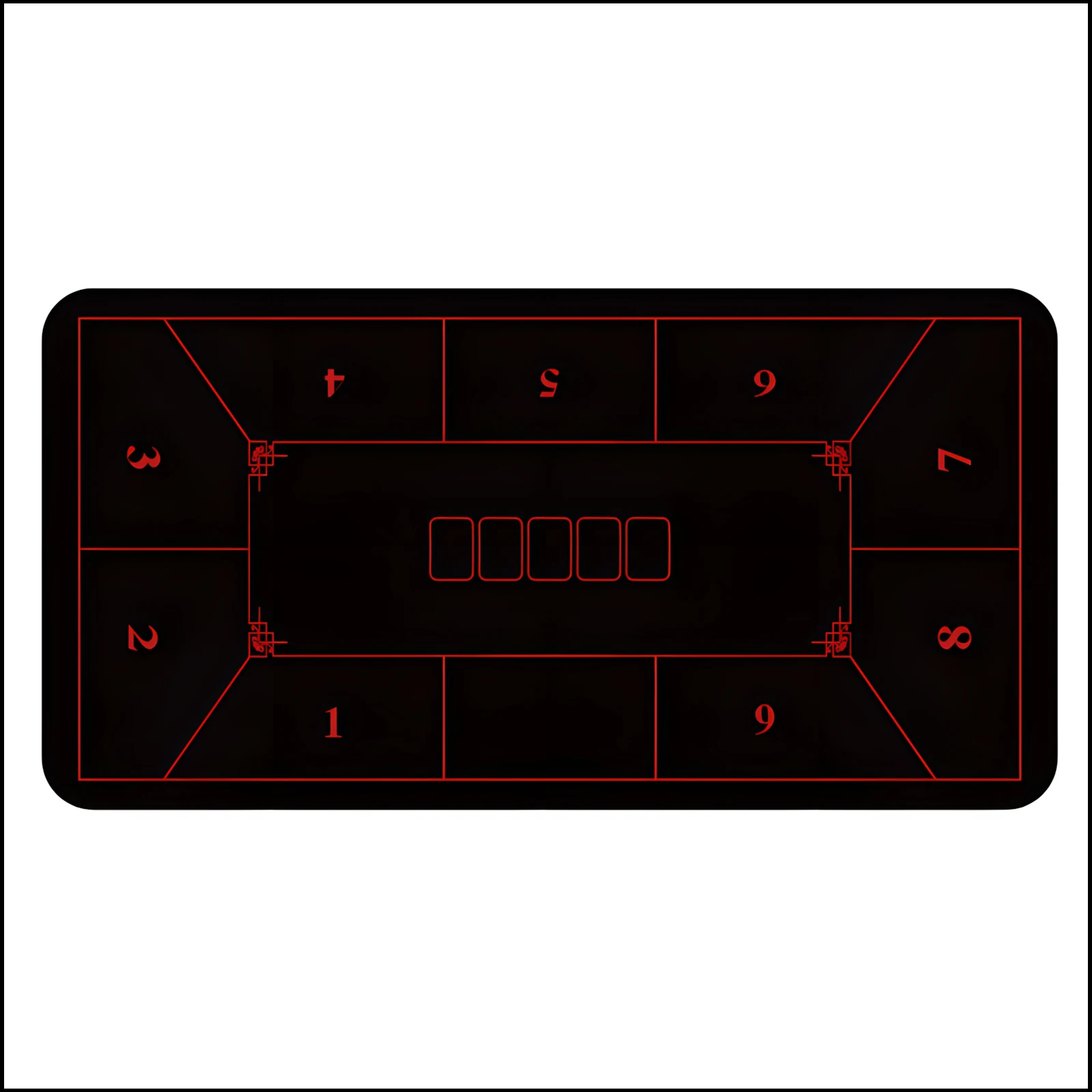 120x60cm-ブラック-テキサスホールデム-ポーカーゲーム-ラバーテーブルマット-クリエイティブデザイン-パーティーカードゲーム-ポーカーマット