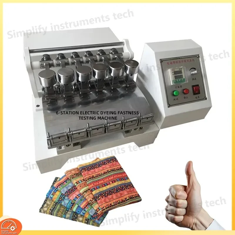 Fabric Friction Dyeing Fastness Tester Dry Wet Color Fastness Textile Wear Resistance Tester JIS Standard Steel Wool