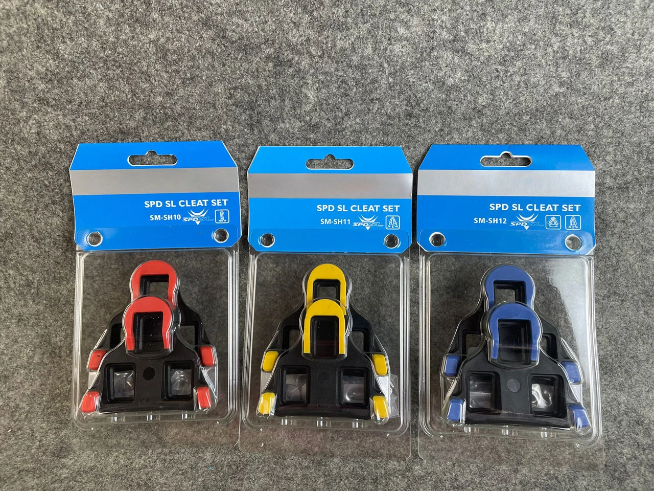 SM-SH10 SM-SH11 SM-SH12 SPD SL Cleat Set 0/2/6 Degrees Road Bike Pedal Cycling Shoes Bicycle Accessories