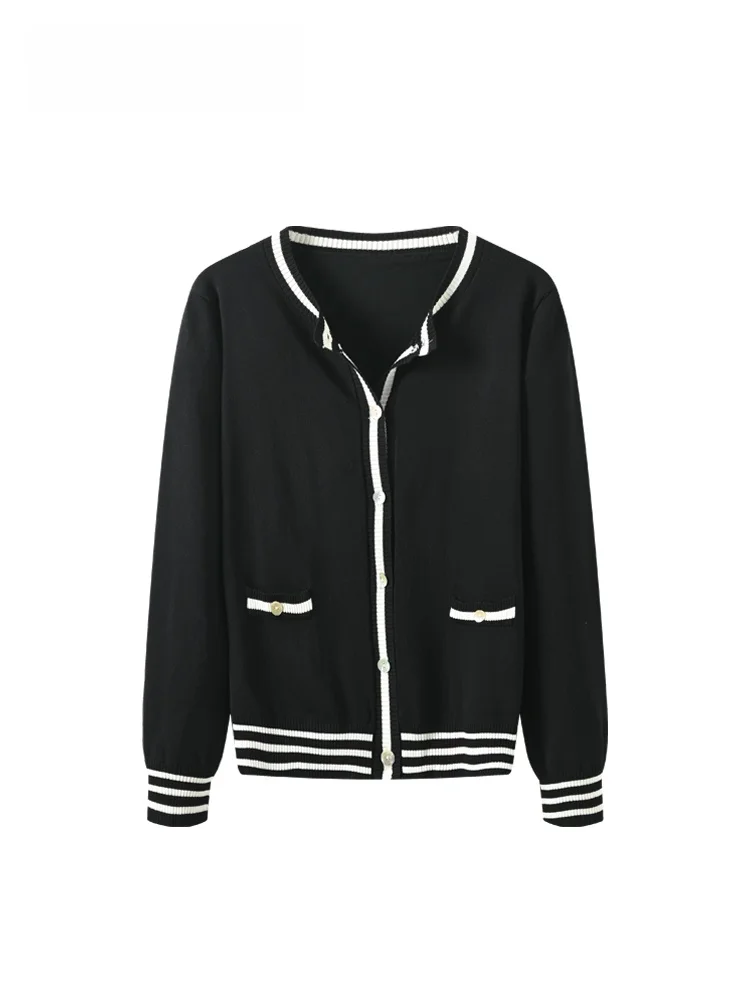 

plus Size Knitwear Long Sve round Ne Casual Sle Women's Top for Plump Sister Autumn Faion Slimming Effect Comfortabl...