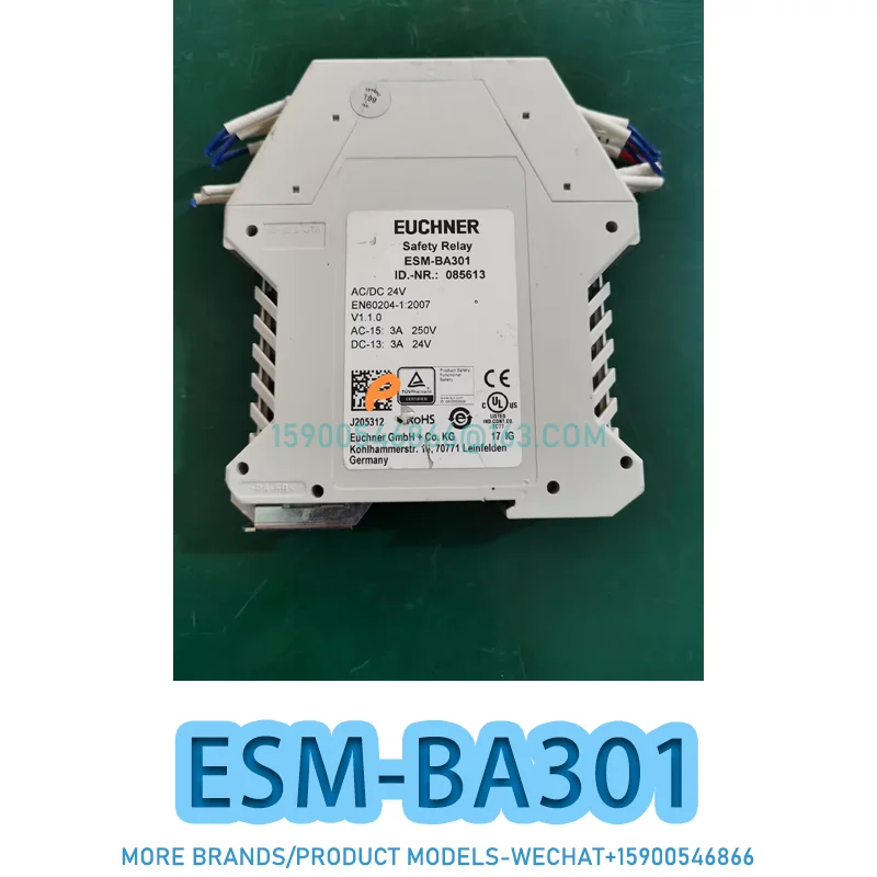 ESM-BA301 Safety relay ESM-BA301/085613 Second-hand tested ok