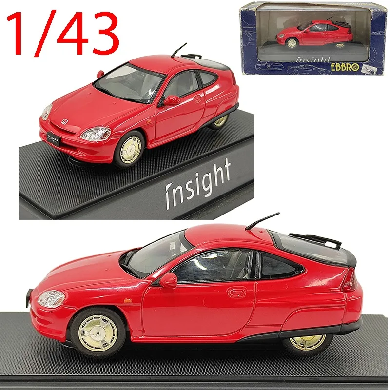 

Flaw Special ofEBBRO Diecast 1/43 Scale Honda Alloy Car Model Honda Insight Play Vehicles Collectible Toys for Boys Original Box