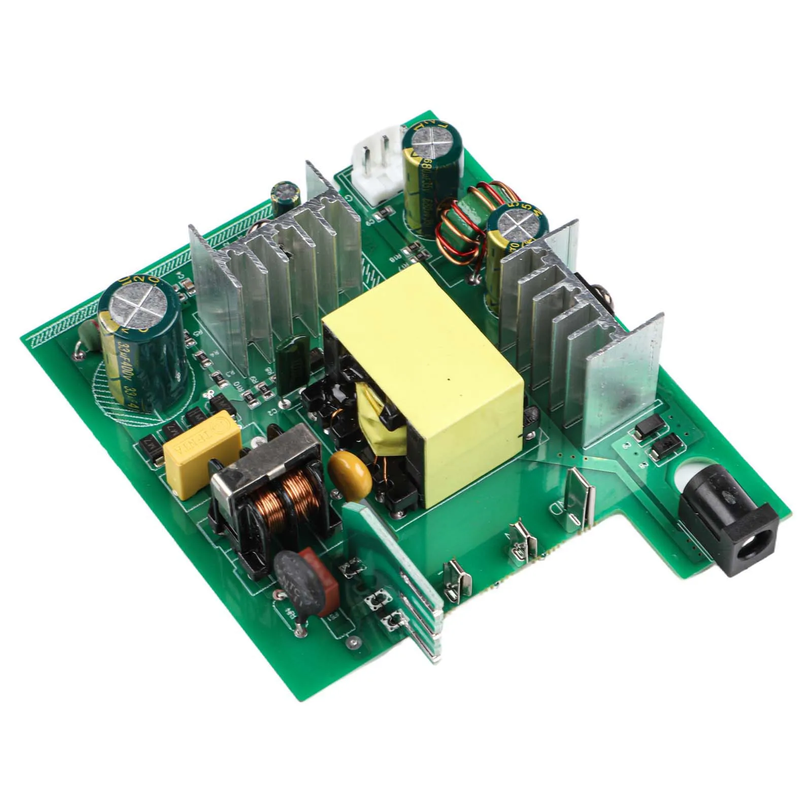 

8.3*8.3*3cm Power Supply Board DC Jack Connector 110V-245V Wide Input Conversion Efficiency Over 90 Overvoltage Protection