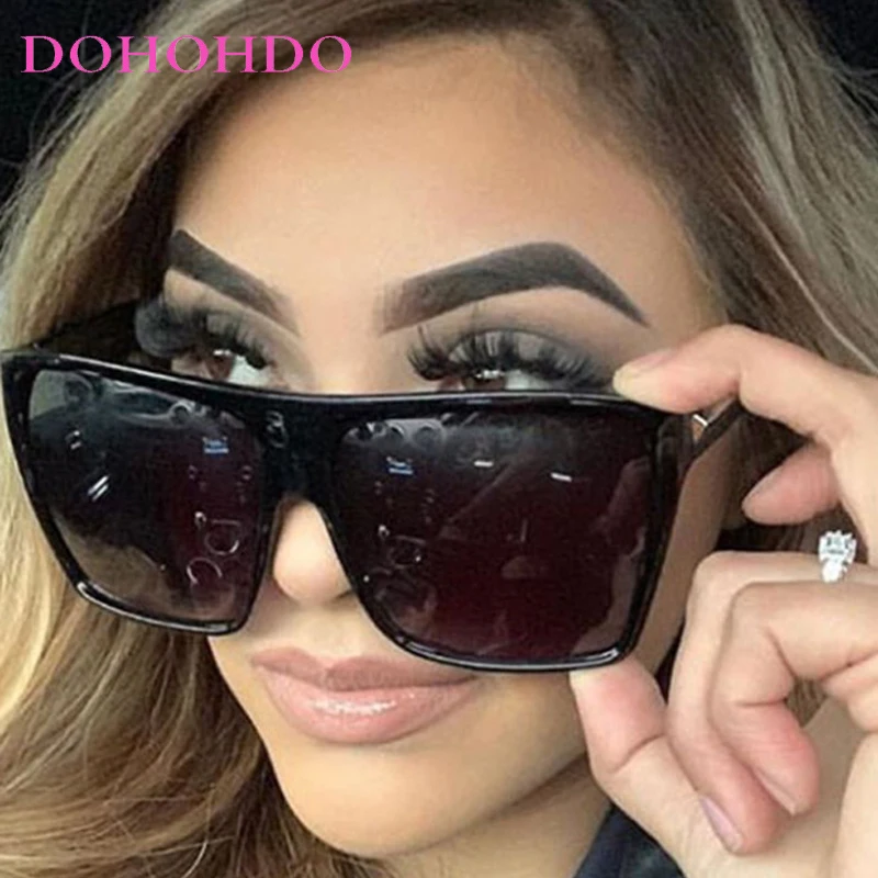 

Punk Oversized Square Frame Summer Drive Women's Sunglasses Designer Brand Men's Sunglass Traveling UV400 Retro Shades Lentes
