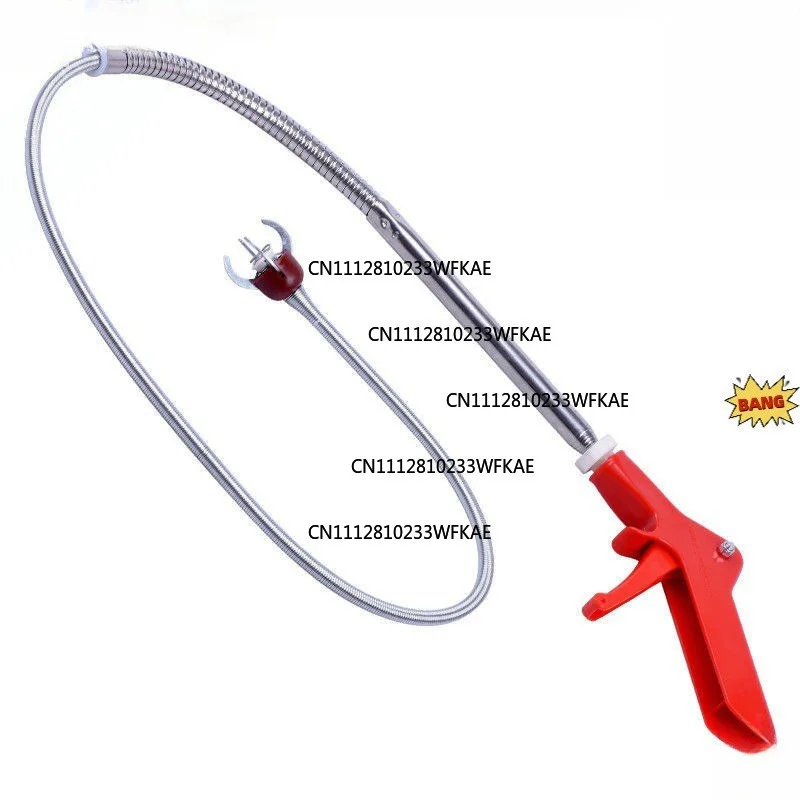 Toilet dredger One shot sewer dredging artifact Pipe floor drain dredging sewer tool