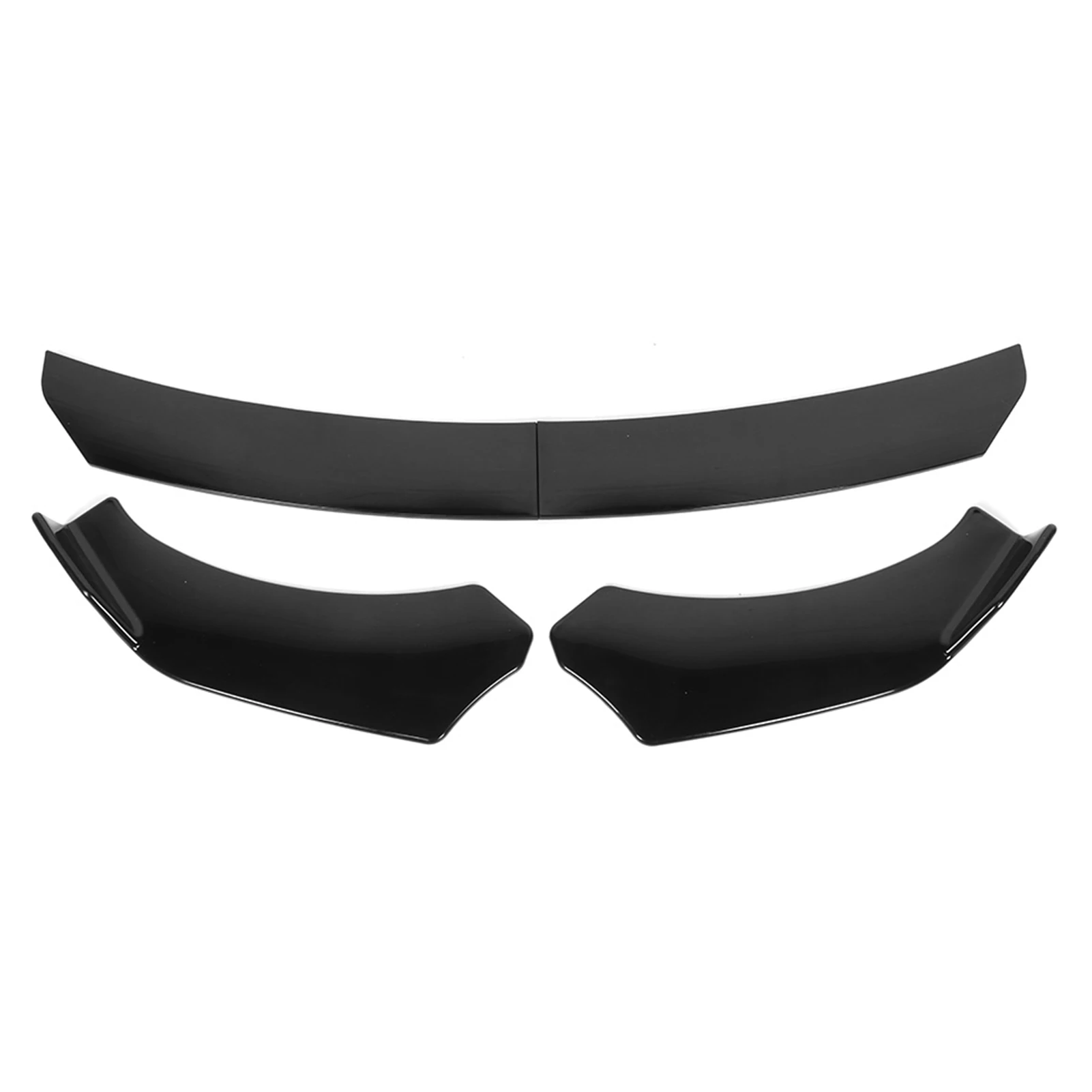 

Front Bumper Lip Splitter Fins Diffuser Cover Kit Fit for Subaru Universal ABS Car Front Splitter Spoiler Protection Accessories