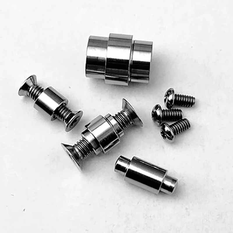 Custom Full Set of Knife Handle Titanium Alloy Screws Hardware Kit for Spyderco C223 PARA3 Paramilitary 3 DIY Make Accessories