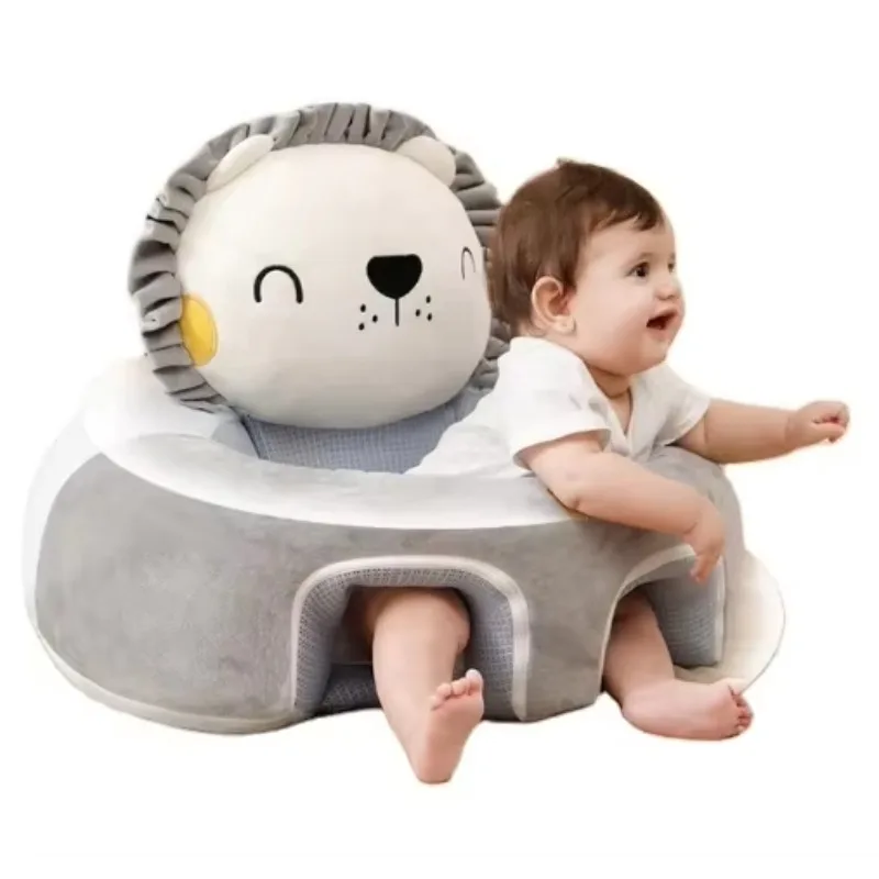 

New Baby Baby Multifunctional Lion Fluffy Foam Sofa Children's Plush Cute Cotton Seat Children's Handle Game Chair