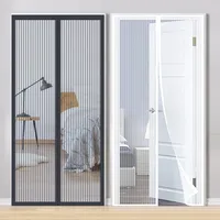 Mosquito Magnetic Screen Door Curtain Net Anti Bug Fly Insect Partition Curtain Mesh Summer Indoor Automatic Closing Door Screen