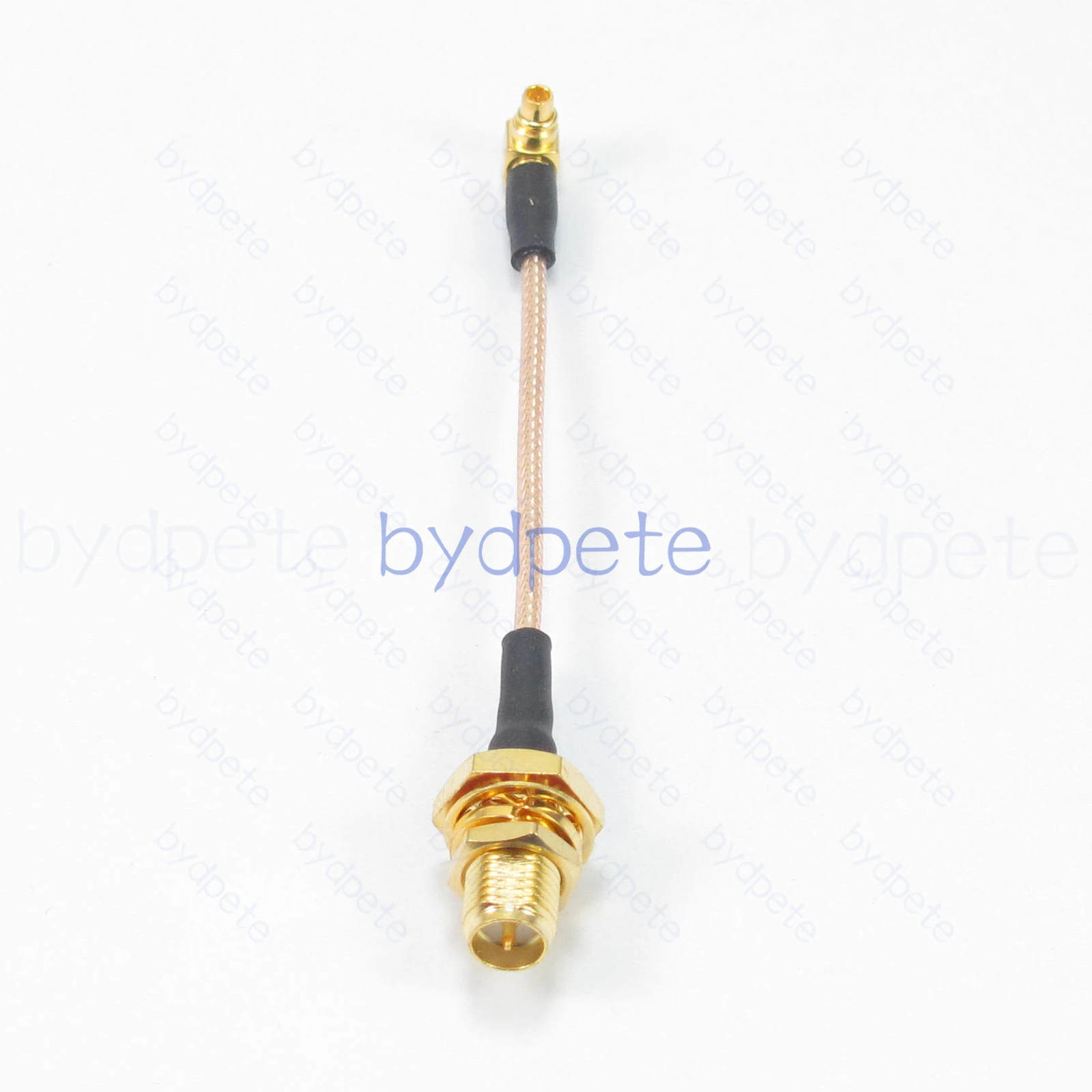 MCX Male Plug Right Angle R/A to RP-SMA Female Bulkhead Waterproof RG178 Coax Cable FPV 50ohms Koaxial Kable coaxial bydpete