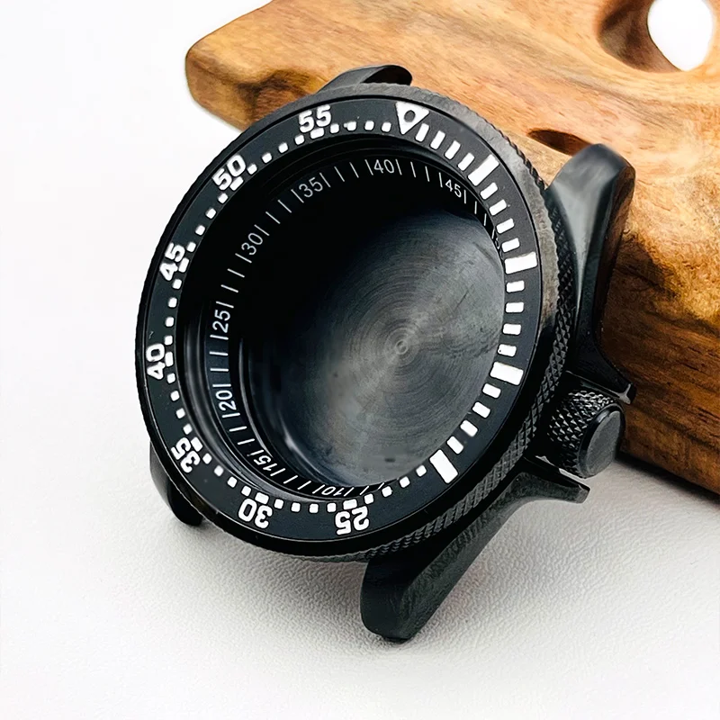 SKX007 SRPD Watch Case, NH35, NH36 Case, Fits NH34, NH35, NH36, 7 S, 4R Movimento, Primavera Clique Crown em 3,0, 41 milímetros