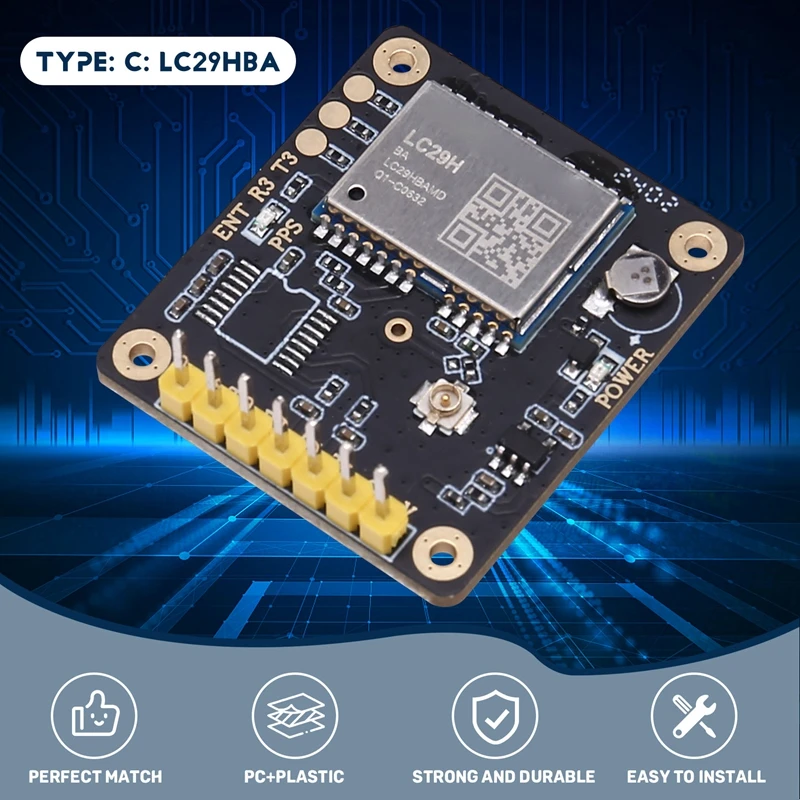 Enjoy New High Precision RTK Base Station Board Quectel LC29H Dual Frequency L1/L5 Positioning Module Output RTCM Data