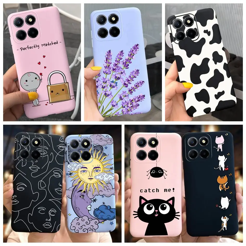 For Honor X8 4G 5G Case 2022 VNE-N41 TFY-LX1 TFY-LX2 TFY-LX3 Silicone Phone Cover Soft For Honor X6 VNE-LX1 VNE-LX2 Cases Fundas