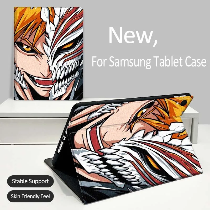 

Cartoon B-BLEACHS Cool For Samsung Galaxy Tab A A7 A8 A9 A11 S6 S11 Lite Plus 10.1 10.4 10.5 Inch 2022 2025 Tablet Case
