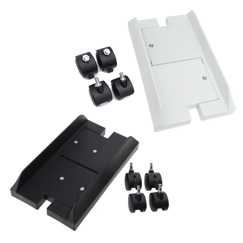 

Computer Tower Desktop ATX-Case CPU Rolling Stand Adjustable Mobile Cart Holder