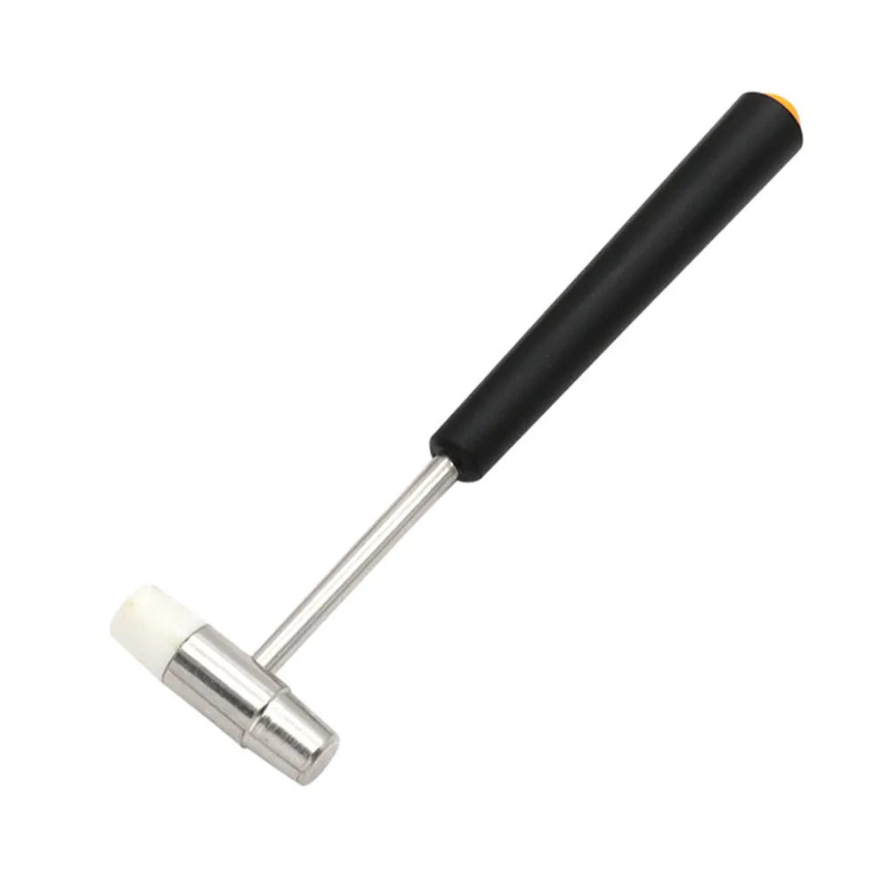 Small Hammer Repair Tool DIY Metal Rubber Hammer Double Head For Repair Watch Double-headed Metal Mini Hammer Hand Tools