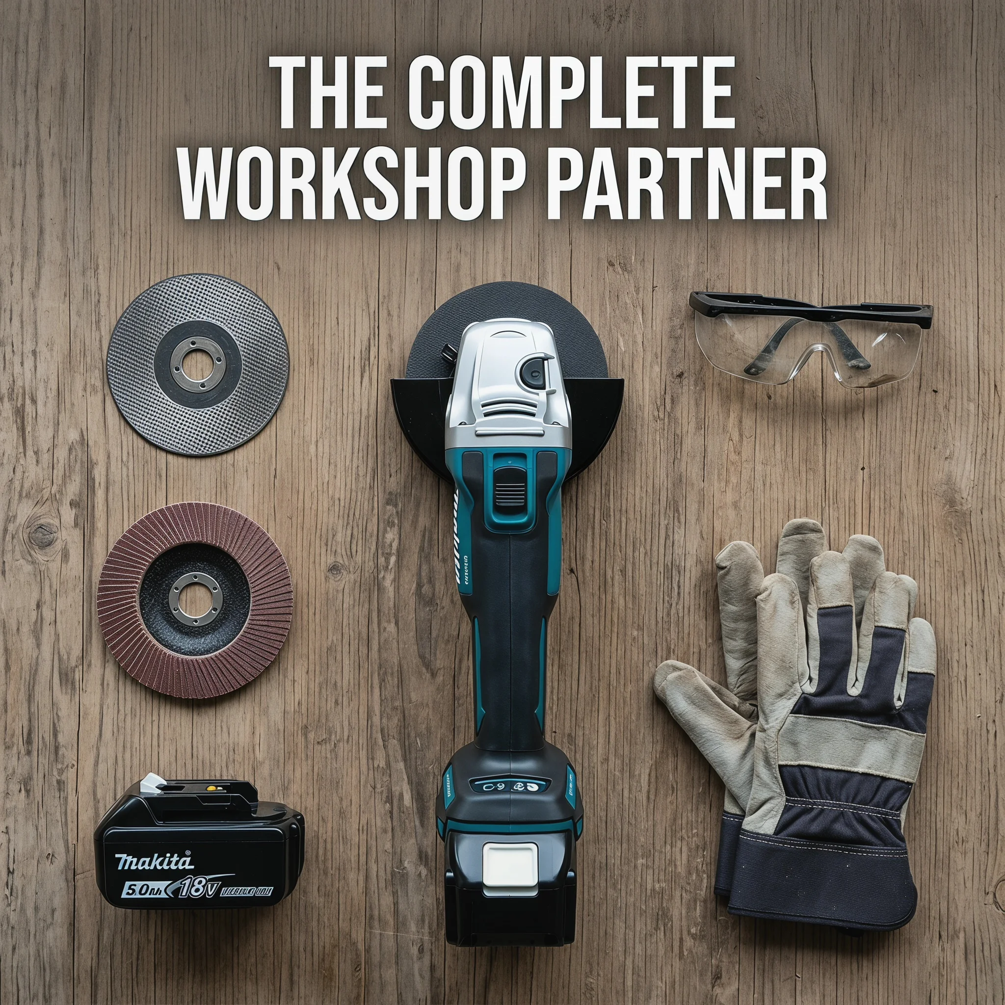 Makita DGA404 100mm Lithium Cordless Grinder Powerful Electric Tool For Industrial Cutting Grinding And Finishing Operations