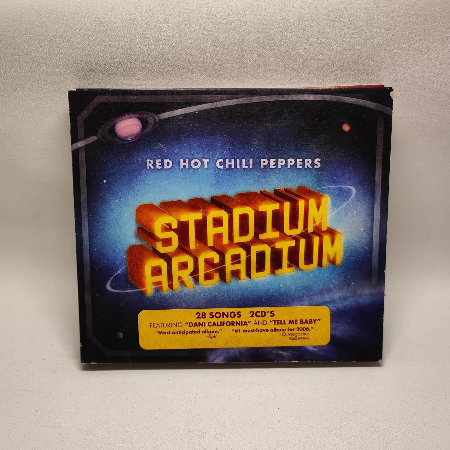 Red Hot Chili Peppers Anthony Kiedies Music CD Stadium Arcadium Album Dani California 2pcs Music Record Cosplay Soundtracks Box