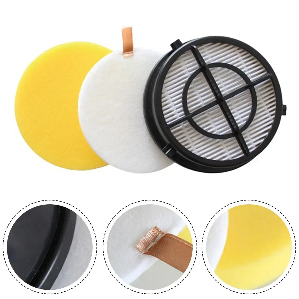 1 Set Filter Kit For Bissell Pet Hair Eraser Upright Vacuum Cleaner 1650A 1650W 1650 Series Replacement Accessories