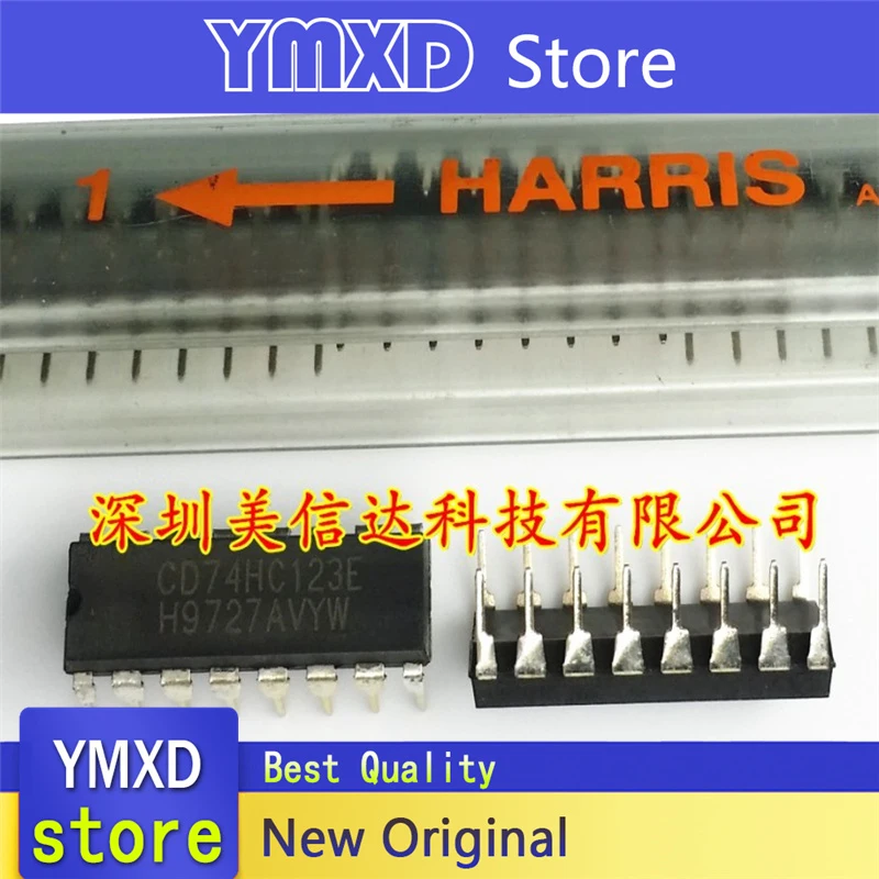 10pcs/lot New Original CD74HC123E 74HC123E multi-frequency oscillator DIP-16 In Stock