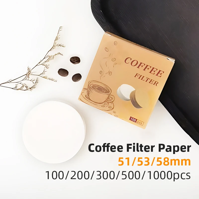 Coffee Filter Paper Disposable Secondary Water Basket Special For 51mm 54mm 58mm Portafilter Espresso Home Accessories Barista