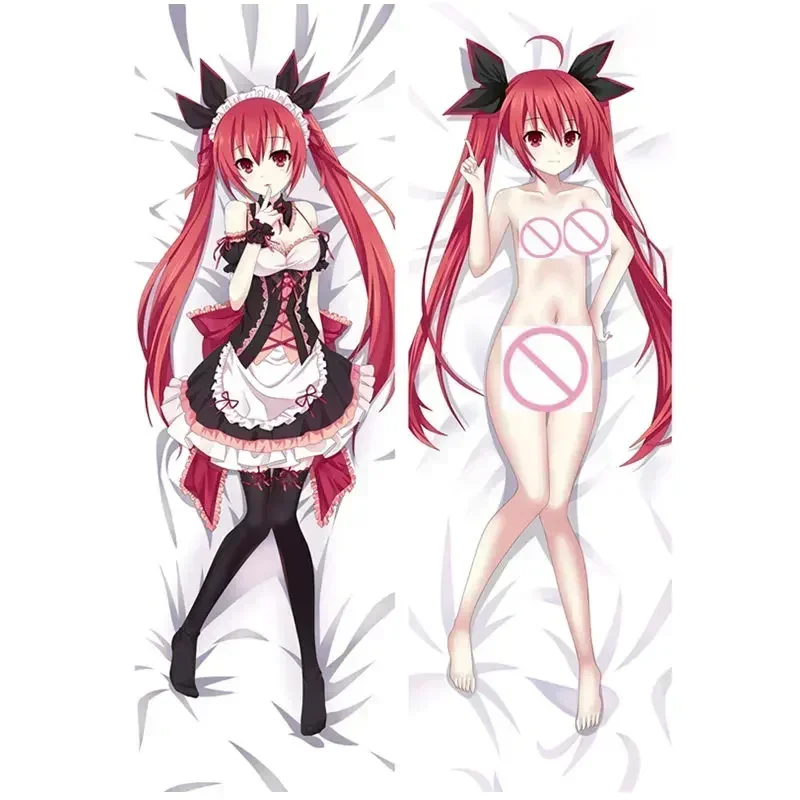 Anime DATE A LIVE pillow Covers Tokisaki Kurumi Dakimakura case Sexy girls 3D Double-sided Bedding Hugging Body pillowcase DA02A