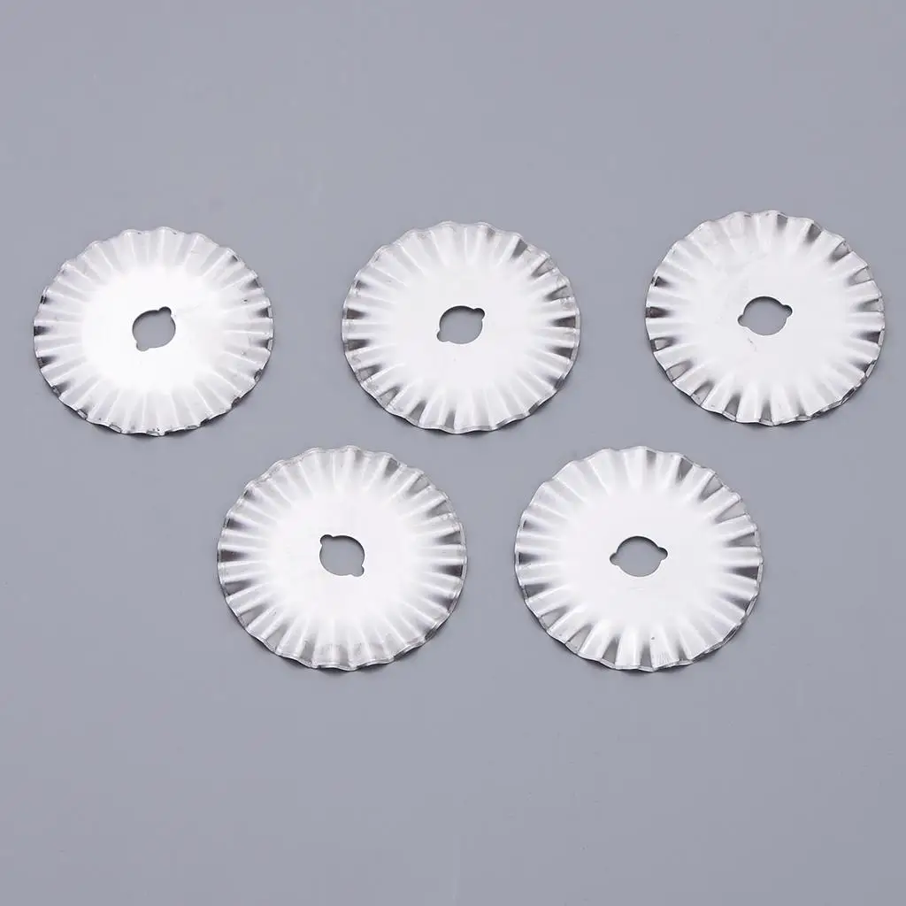 

5pcs 45mm Heavy Duty Rotary Cutter Spare Pinking & Cutter Refill