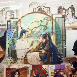 New Mo Dao Zu Shi: 'Ting Xue' Series Wei Wuxian & Lan Wangji Acrylic Stand Badge Toy Gifts