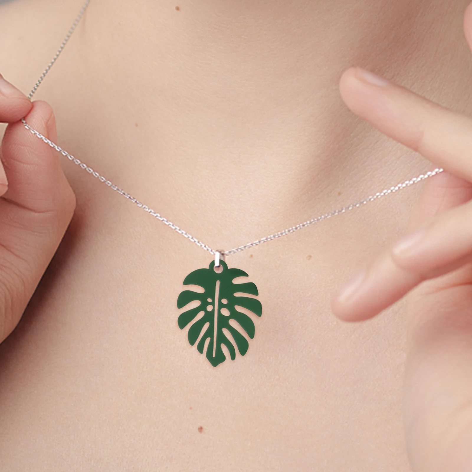 

50Pcs Alloy Leaf Charms Monstera Hollow Leaves Pendants DIY Jewelry Making Findings Bracelets Necklaces Accessories