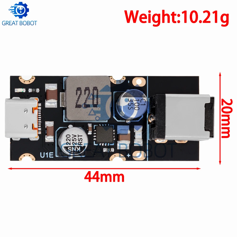 65W 3.25A Type-C PD Step-Down Module DC8-32V Support QC4.0 QC3.0 Huawei SCP FCP Apple PD Multi-Protocol Charging Board