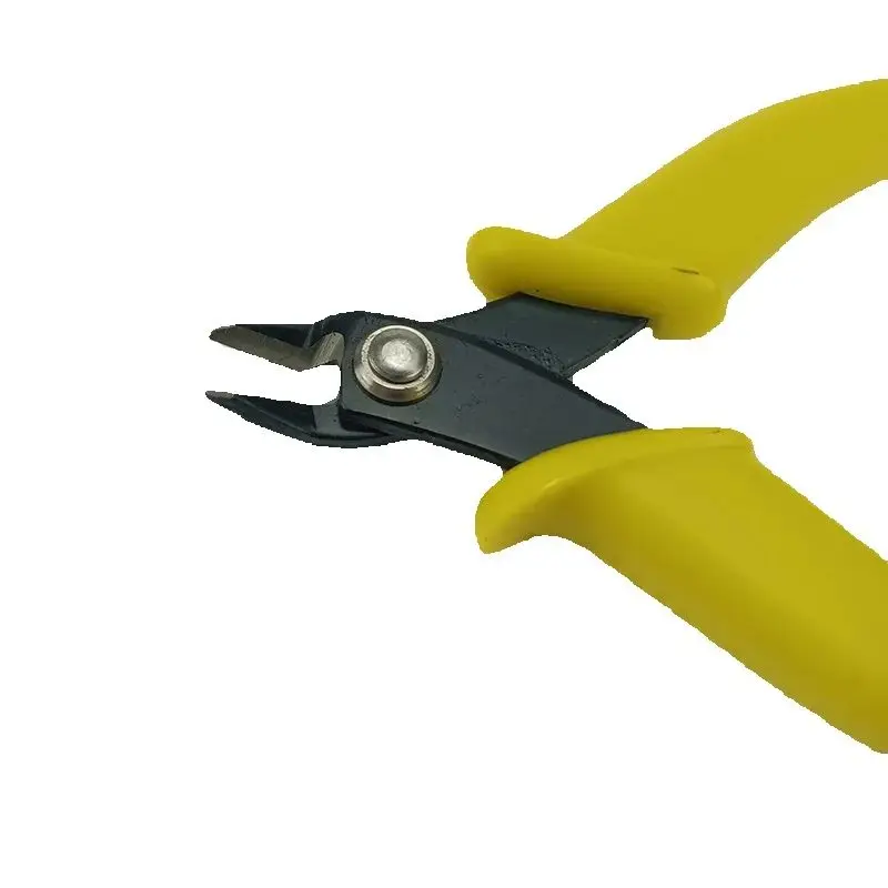 3.5-inch mini diagonal pliers electronic pliers pointed nose pliers insulated rubber handle DIY tool image 2