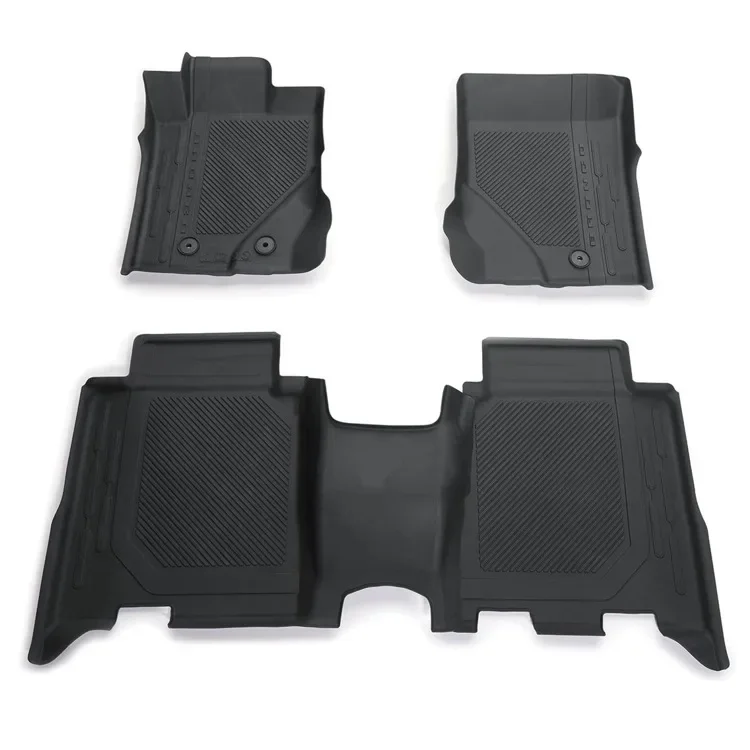 

TPE Car friendly foot mats full enclosure floor mats environment ally For ford bronco 2021-2022 decorative parts accessories