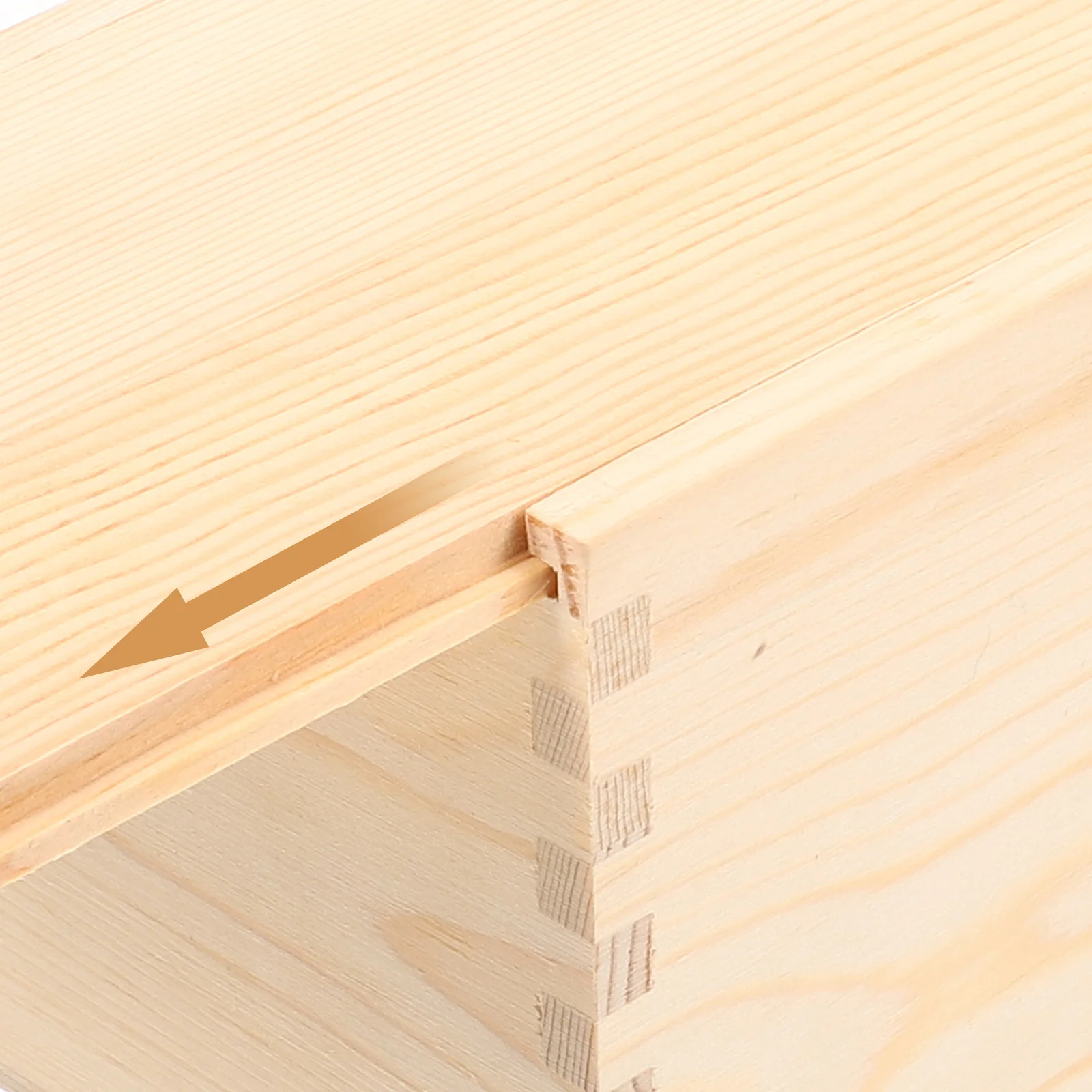 

Lightweight Portable Wooden Jewelry Box Organizer Sturdy Structure Scratch Resistant Decorative Case for Earrings Necklaces