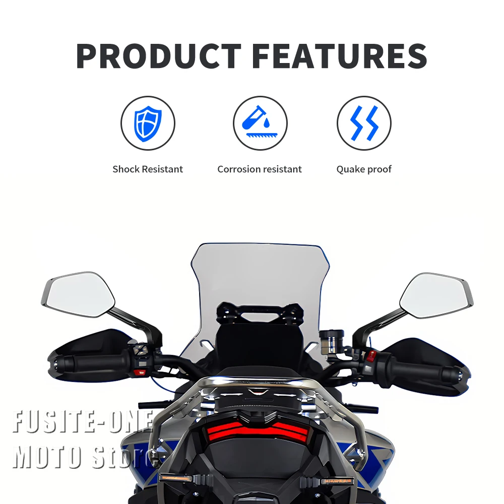 For VOGE DS525X DS900X DSX 525 900 DSX 900 900DSX 2023 2024 2025 Adventure Motorcycle Accessories Side Rear View Mirror
