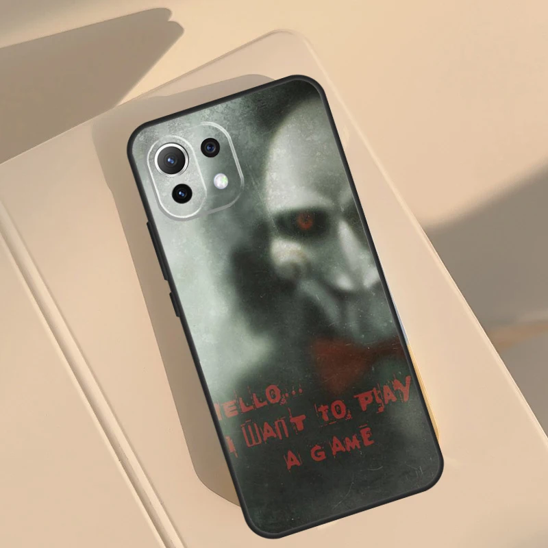 Jigsaw Saw Horror Case For POCO F5 X5 X3 Pro X4 F4 GT M5s M6 Pro F3 Xiaomi 13 Ultra 12 Lite 12X 11T 12T Pro