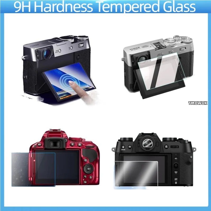 

For Canon G7X3 850D M200 9H Hardness HD Clear Tempered Glass Film Anti-Scratch Camera Screen Guard