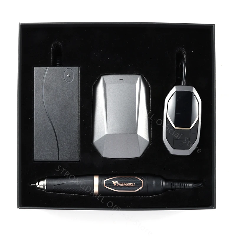 Pédale de polissage portative sans fil Bluetooth pour bijoux, jade, laboratoire d'ongles, puissance 64W, sans balais