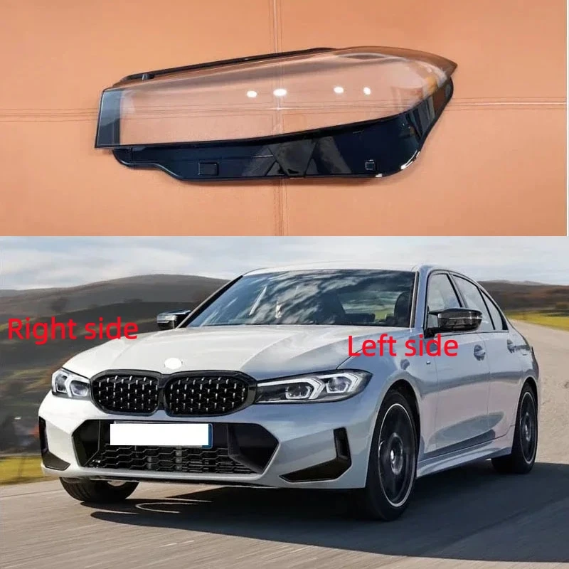 

For BMW 3 SERIES G20 G28 2023 2024 Headlamp Cover Headlight Shell Replace Lamp Shade Headlamp Lens Glass