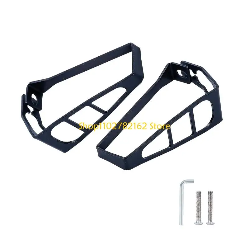 

547B Universal Motorcycle Turn Guard Metal Cover For LED Lights Strong And Easy Installation