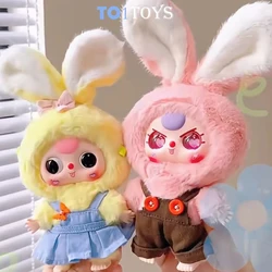 Baby Three Macaron Little Rabbit Series Plush Blind Box Toys Mystery Box Cajas Misteriosas Figures Kawaii Dolls for Girls Toys