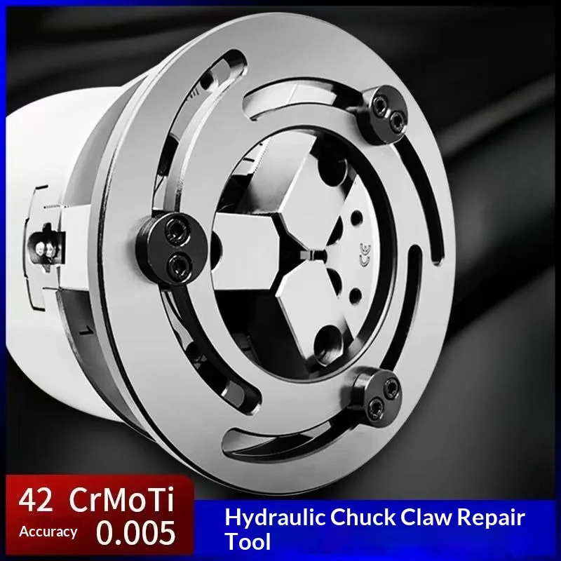 Hydraulic Three Jaw Claw Forming Ring Jaw Repairer 5 6 8 10 Inches Boring Jaw Device for CNC Lathe Chuck Tool Part
