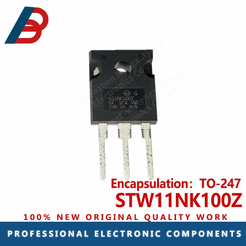 10PCS STW11NK100Z N-channel 8.3A 1000V package TO-247 MOS FET