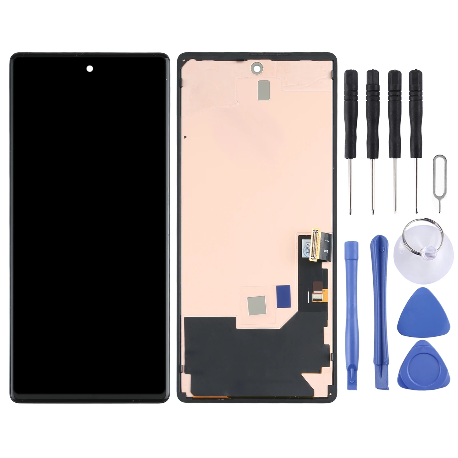 LCD Screen for Google Pixel 6 Digitizer Full Assembly with Frame Display Phone LCD Screen Repair Replacement Part