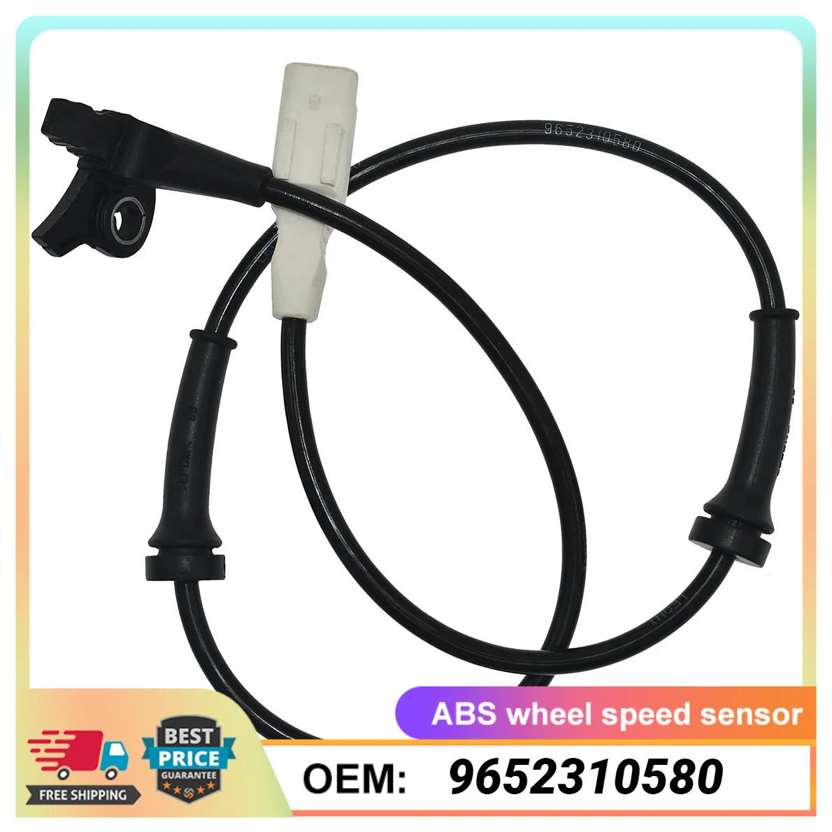 9811802580 Front ABS Wheel Speed Sensor For Peugeot 307 308 408 3008 Citroen C4L 96353847847 96386487 9635384780 9652310580