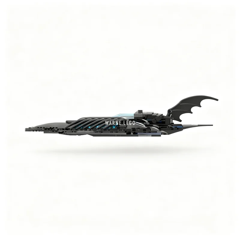 470pcs MOC Batwing Forever Super Heroes Dark Knight Model Building Blocks Design Collection Parts Bundle Compatible DIY Toy Gift