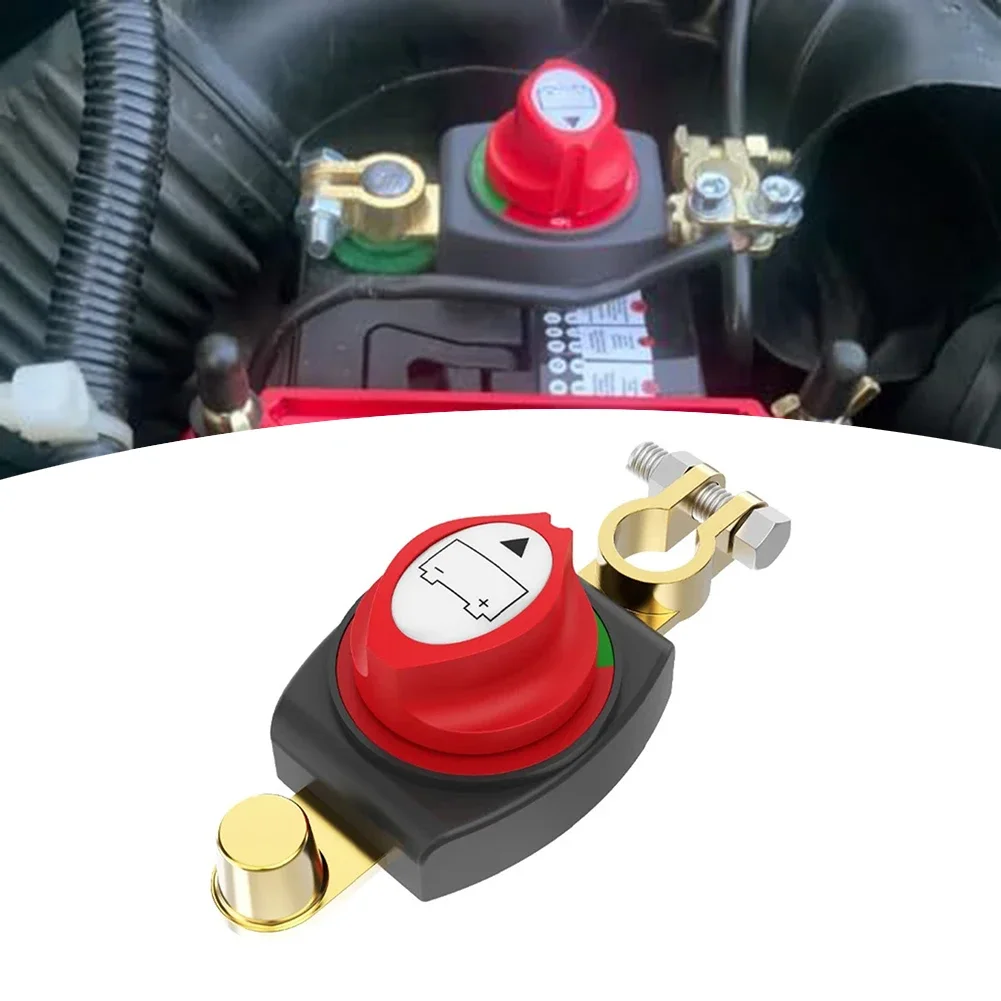 

12-48V Car Isolator Disconnect Rotary Switch 275A 2 Position On/Off Marine Battery Disconnect Switch With Or Without Top Post