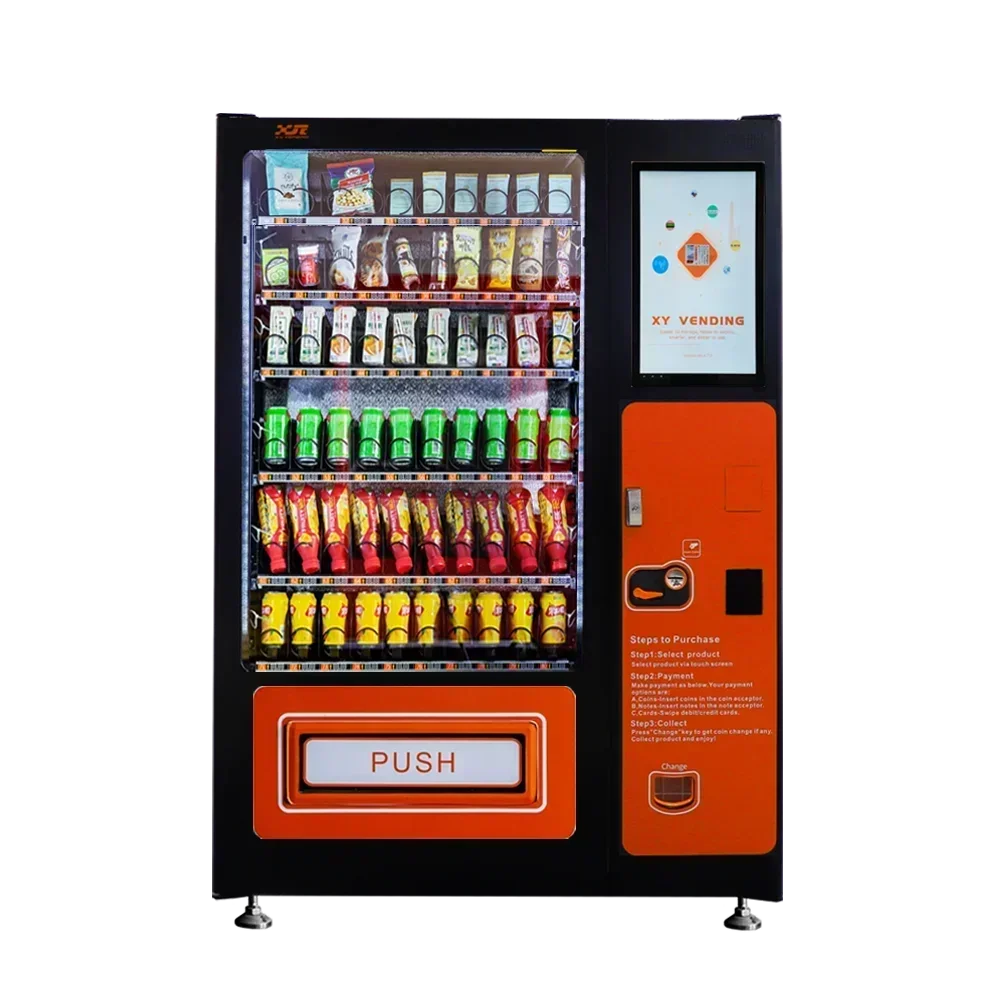 

'For XY-DLY-10C beverage and snack vending machine with 21.5-inch touchscreen