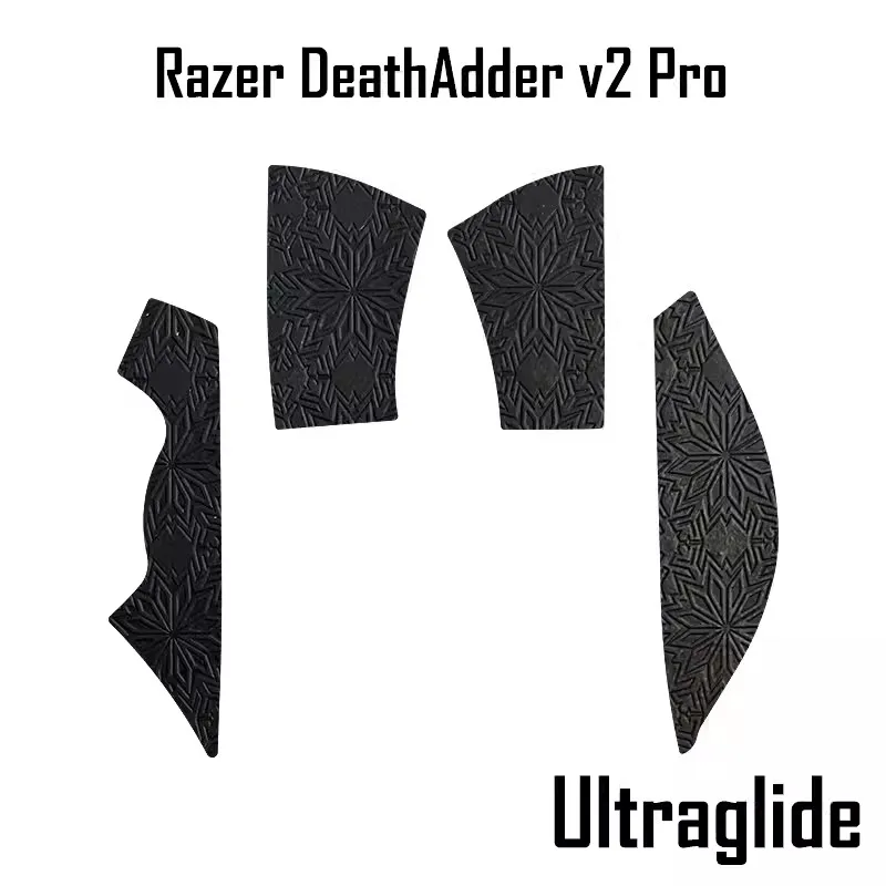 1 Set Ultraglide Mouse Anti Slip Sticker For Razer Deathadder V2 PRO Non-Slip Anti Sweat Tape Ultrathin Snowflake Texture